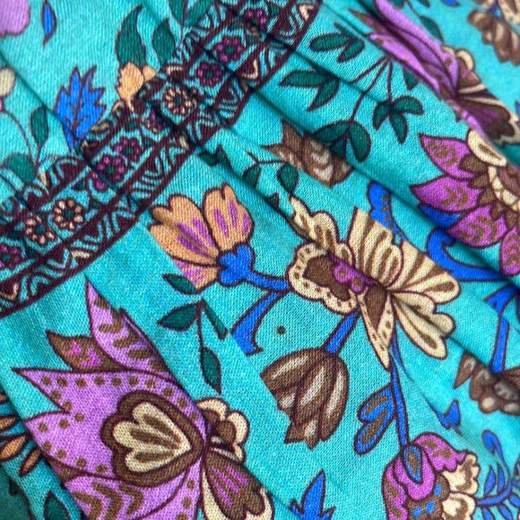 Spell | Little Gypsies Turquoise Folk Town Skirt | 5Y - Picture 15 of 15